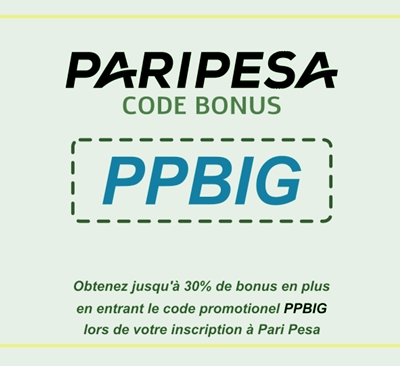 PariPesa bonus 83 000 XOF/CFA en image