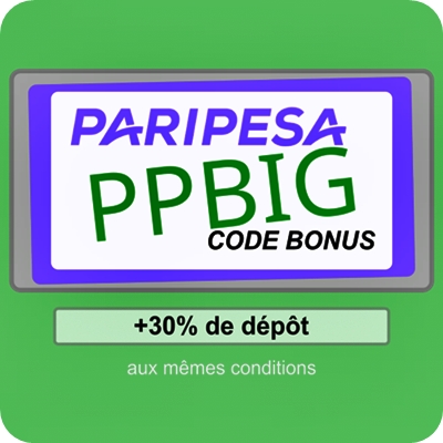 Code promo PariPesa valide en image